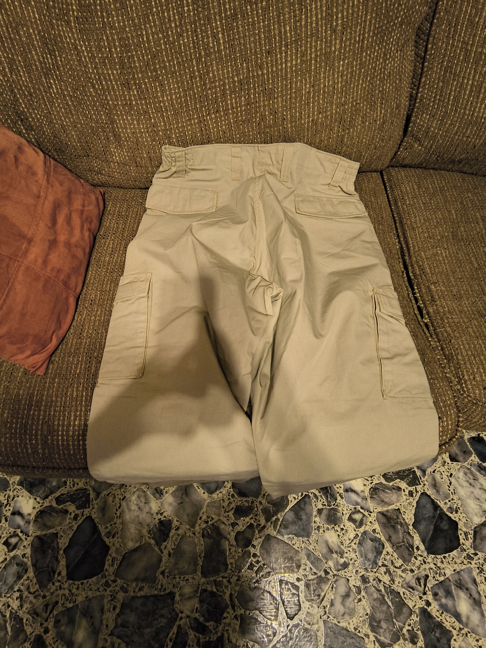 Men's Cargo Shorts in Khaki - Classic Utility Style